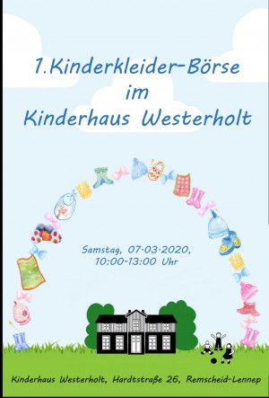 Kinderkleider Brse Flyer